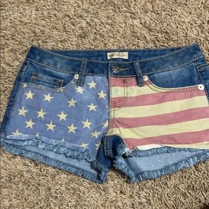American Flag Shorts